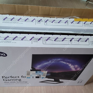 부산 벤큐 BENQ EX2780Q 27인치 모니터 풀박스 2개 팝니다