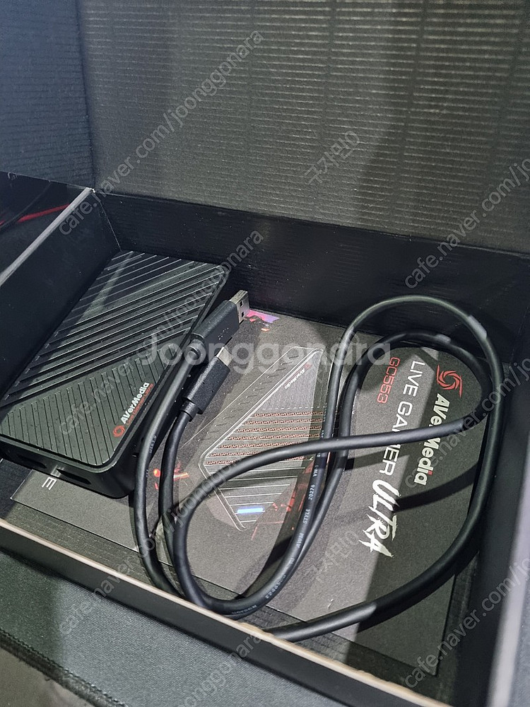 에버미디어 GC553 캡쳐보드 팝니다.--1