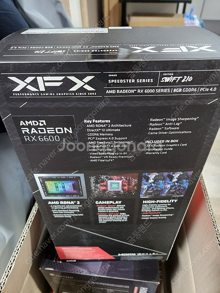 XFX 라데온 RX 6600 SWFT 210 CORE ...--0