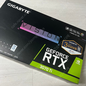 유일한 화이트 감성 기가바이트 rtx3070ti vision 팝니다