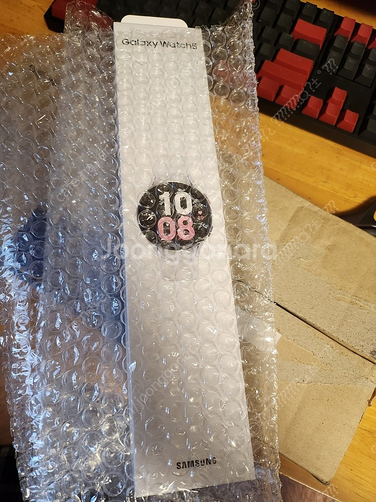 갤럭시 워치5 44mm 실버 미개봉 새제품--1
