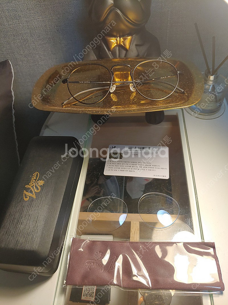 베리스아이언 2 라운드 안경테 블랙 새상품 풀박 (강동...--4