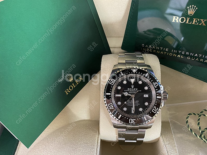 [미착용/새상품] 로렉스 씨드웰러 딥씨 블랙(44mm)--0