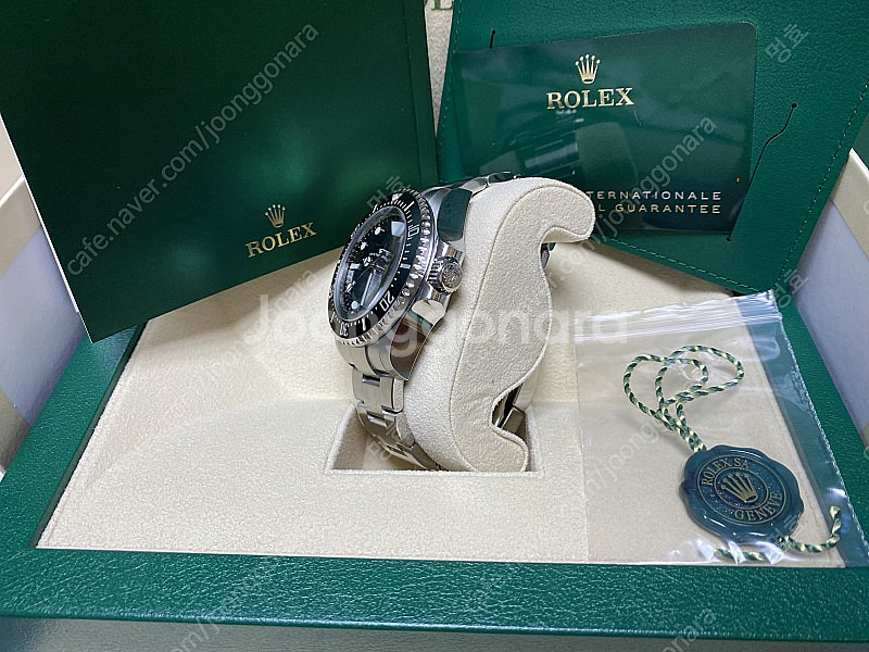 [미착용/새상품] 로렉스 씨드웰러 딥씨 블랙(44mm)--3