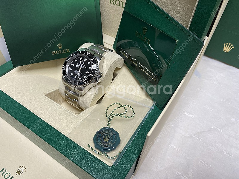 [미착용/새상품] 로렉스 씨드웰러 딥씨 블랙(44mm)--5