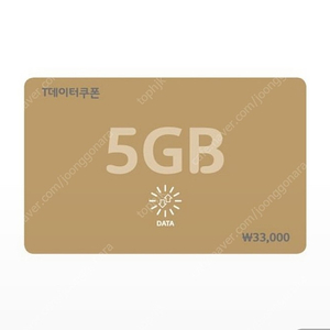 SK 데이터쿠폰 5GB