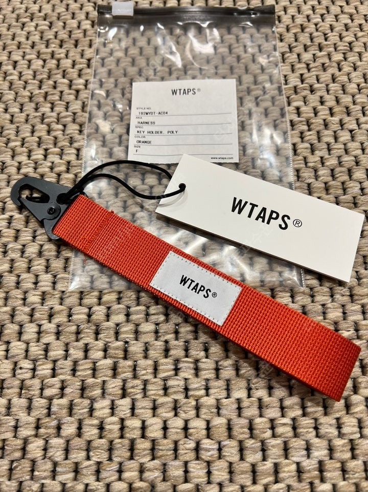 新規購入 2色セット Wtaps KEY HOLDER ダブルタップス キーホルダー 黒