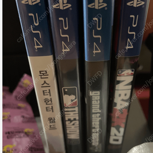 플스4 PS4 타이틀4개 컨트롤러 풀셋