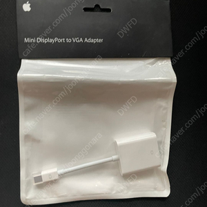 애플 정품 VGA 어댑터 판매합니다. (Mini DisplayPort to VGA Adapter)[