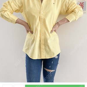타미힐피거 남녀공용 옥스포드 셔츠 6컬러 운포4 옐로우 새상품 !!!!s/p