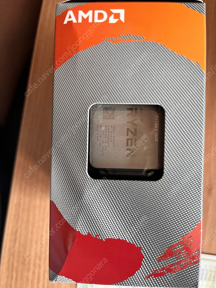 라이젠5 3600 풀박 개인 팝니다--1