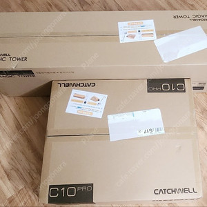 캐치웰 C10 PRO 청소기+물거래헤드+타워 풀패키지 - 미개봉새제품판매