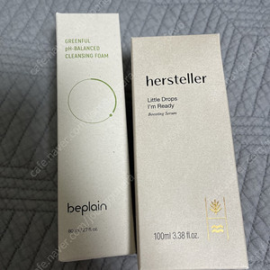 허스텔러 아임레디 세럼, 비플레인 녹두 약산성 클렌징폼