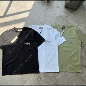 피어오브갓 에센셜 유니온 티셔츠 / 블랙, 화이트, 그린