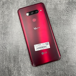 LG V40 128기가 레드 초미세 파손 기능정상 6만원 판매합니다