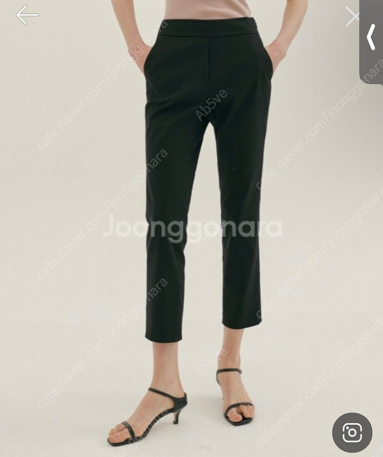 시에 슈어슬랙스 m 검정 22SS--0