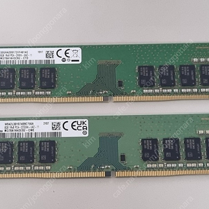 램 ram ddr4 8gb 8기가 2개 팝니다