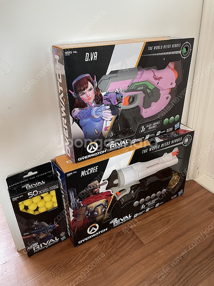 한정판 너프 건 (오버와치), 맥크리, 디바, 50 라운드 리필세트 판매해요--0