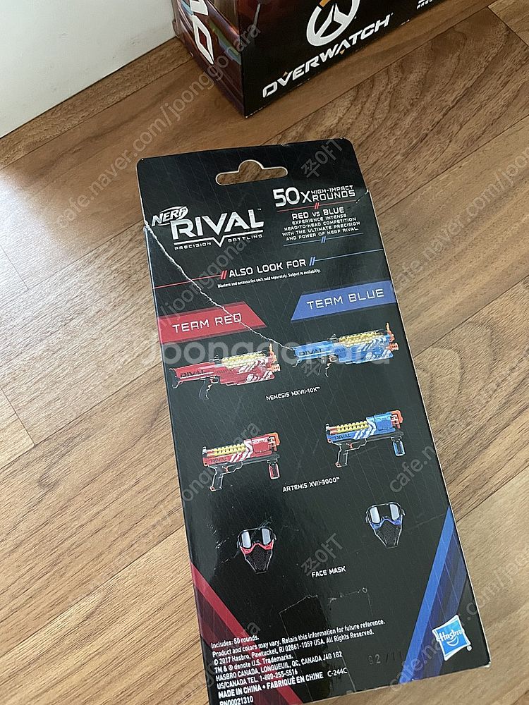 한정판 너프 건 (오버와치), 맥크리, 디바, 50 라운드 리필세트 판매해요--1