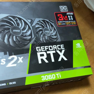 rtx 3060ti oc 벤투스 새상품