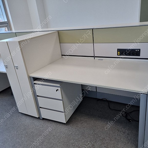 퍼시스 책상 세트 FX-1 1200, 1400,1600 책상,이동서랍-사무용,사무실책상