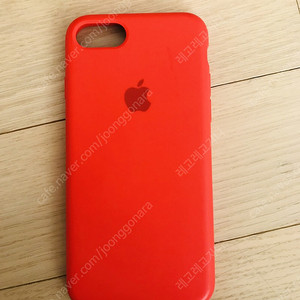 애플 정품 아이폰7 8 se2 se3 실리콘 케이스 레드