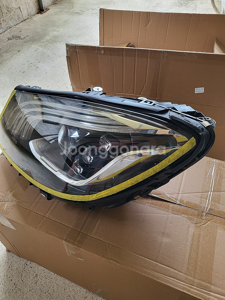 벤츠 W222 S클래스 컨버젼 LED 라이트--1