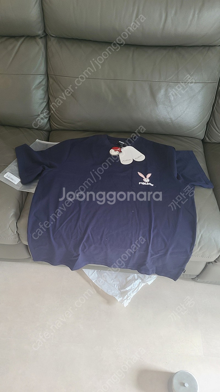 말본 래빗 포켓 티셔츠 새상품(정품)--3