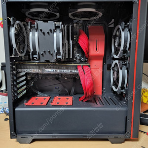 i7 9700k rtx 2080 게이밍 고사양 컴퓨터 본체 팝니다. (한성컴퓨터 본체 bossmonster DX9728T)