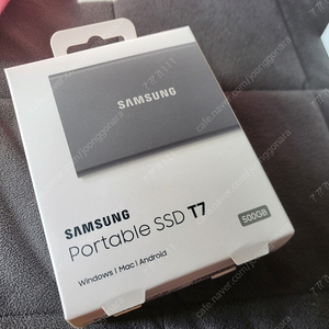 삼성 SSD T7 500GB 새상품