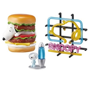 (새상품) 우주인 스누피, 햄버거 식완 단품 7번