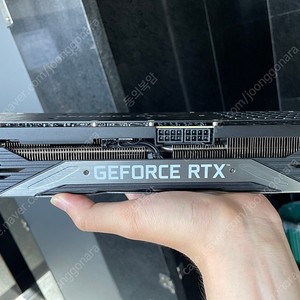 RTX3070 블랙에디션 oc 이엠텍