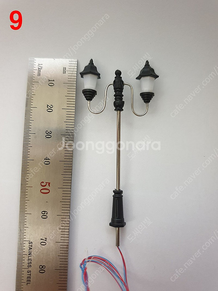 건축모형 미니어쳐 가로등, 무선 리모콘 세트 팝니다.--3