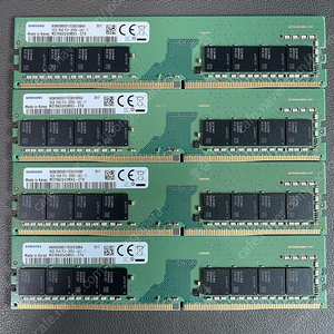 삼성 DDR4-2666V 16GB 4개 (개당 6만)