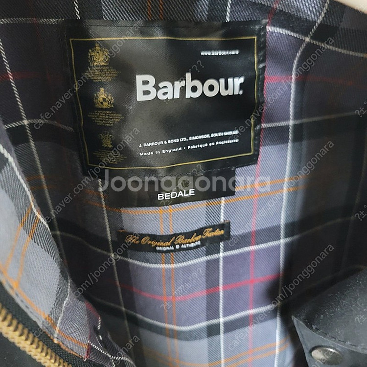 바버 비데일 블랙 uk36--3