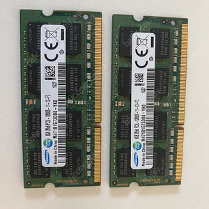 노트북용 삼성 ddr3 16기가 12800