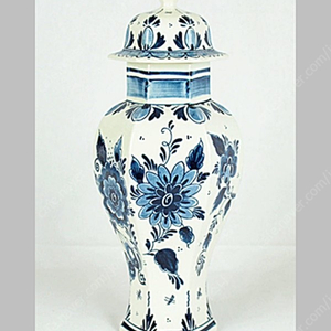 화병 네덜란드 빈티지 로얄 델프트 블루 Royal Delft