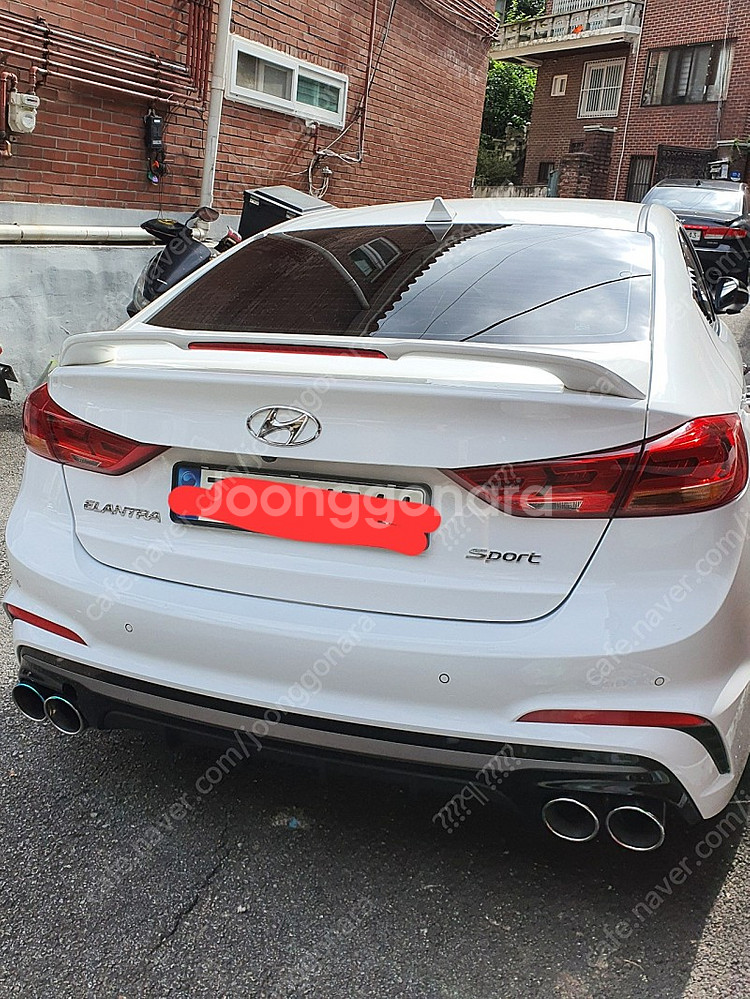 아반떼스포츠2017 듀얼가변배기머플러--0