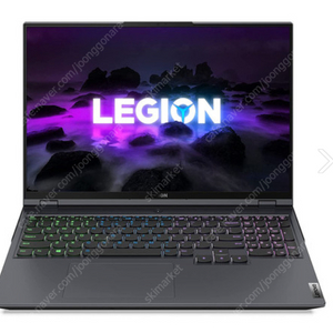 레노버 16인치 리전 Legion 5 Pro-16ACH6H R7-5800H 16GB 512GB SSD RTX3060 165Hz 120만원