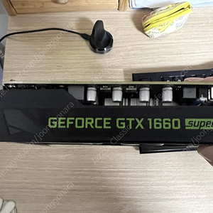 (개인)gtx 1660s super 신품레노버본체 적출