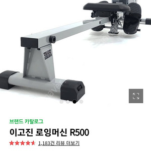 이고진 로잉머신r500팝니다.