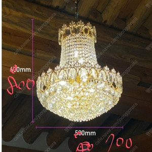 크리스탈 샹들리에 팝니다...(24구/인테리어조명/조명)