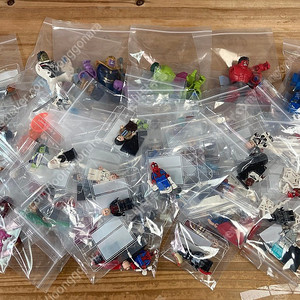 레고 정품 마블 미니피규어 76종 일괄판매