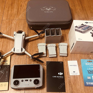 DJI mini3 pro 미니3 프로 플라이모어 셋트 팝니다.