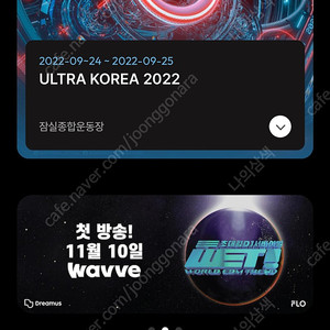 2022 울트라코리아 GA 2매