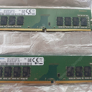 데스크탑용 삼성 DDR4 PC4-2666V 8G 단면 2개 일괄판매