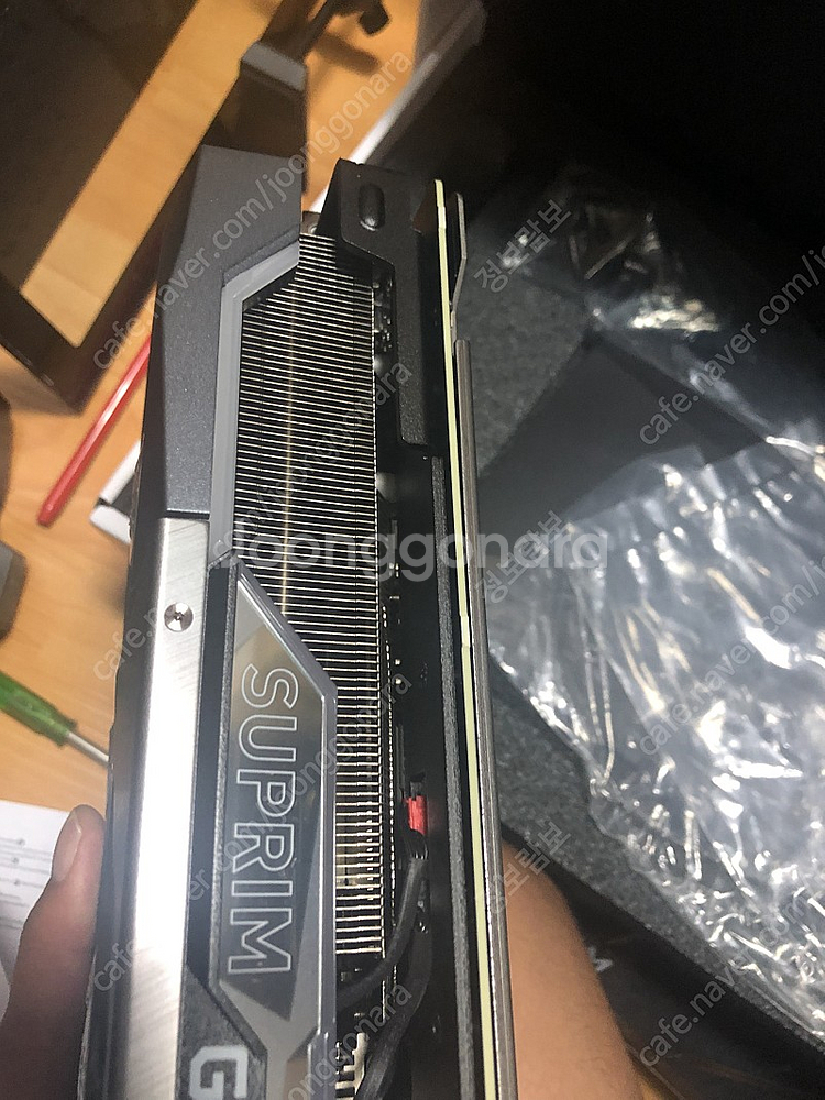 MSI RTX 3070Ti 슈프림X 8GB 트라이프로져...--6