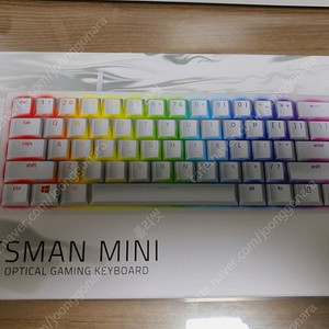 RAZER HUNTSMAN MINI 헌츠맨 미니 퍼플스위치 머큐리 판매해요! (풀박스 거의새것)