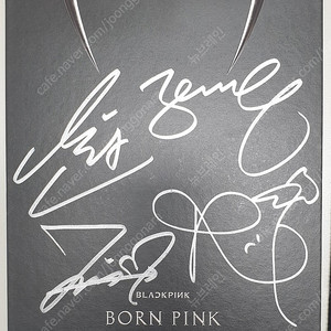 Born Pink Vibe 블랙핑크 싸인 앨범 (전 세계차트 3관왕)