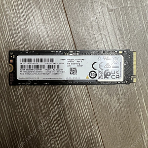 삼성 pm9a1 nvme ssd 2T 미사용 상품 판매